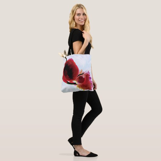 Swaying Red Anemone Tas (Op model)