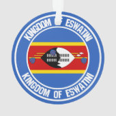Swaziland ( Eswatini ) Ronde emblem Ornament (achterkant)