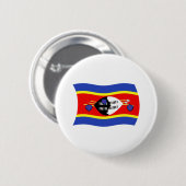 Swaziland Flag Button (Voorkant /achterkant)
