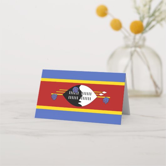 Swaziland-vlag (Voorkant)