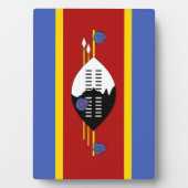 Swaziland-vlag Fotoplaat (voorkant)