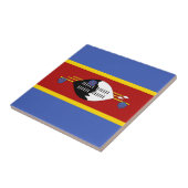Swaziland-vlag Tegeltje (Zijkant)