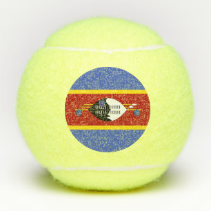 Swaziland-vlag Tennisballen