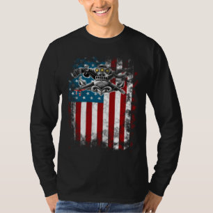 SWCC DBG OLD GLORY Voor- en Achterkant Grafisch T-shirt