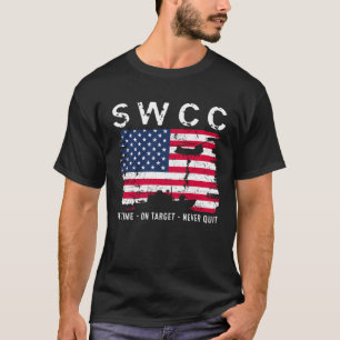  SWCC-Shirt Amerikaanse marine SWCC-vlag T-shirt