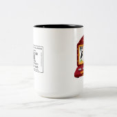 Sweaney Family We Drinken rook en gok koffie Mok (Center)