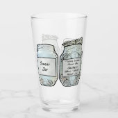 Swear Jar en Chicken Jar Glas (Voorkant)