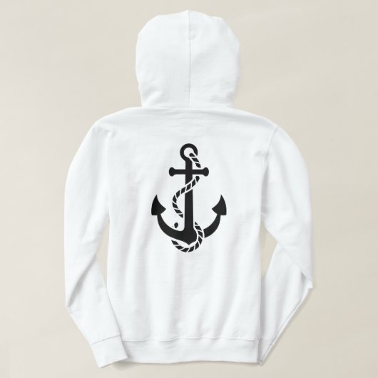 Sweat à capuche à ancrage (Design dos)