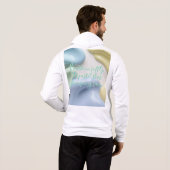 Sweat à capuche à fermeture éclair dans un graphiq (Dos entier)