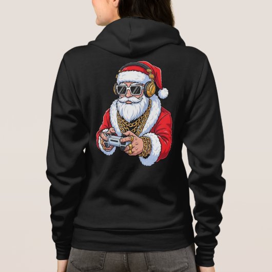 Sweat à capuche à fermeture éclair pour adultes de (Dos)