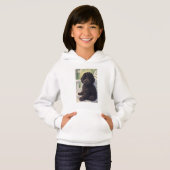 Sweat à capuche Anime Chiot Mignon pour Filles (Devant entier)