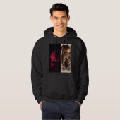 Sweat à capuche Anime Crimson Warrior – Édition Do (Devant entier)