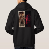 Sweat à capuche Anime Crimson Warrior – Édition Do (Dos)