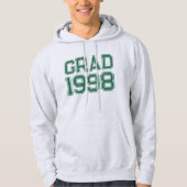Sweat à capuche avec année de promotion modifiable (Devant)