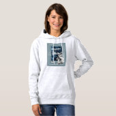 Sweat à capuche avec citation authentique 'Souvien (Devant entier)
