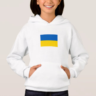 Sweat à capuche avec drapeau patriotique ukrainien