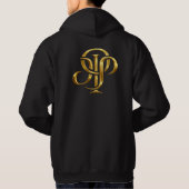 Sweat à capuche avec logo PSY (Dos)