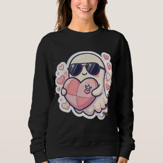 Sweat à capuche avec lunettes de soleil et personn