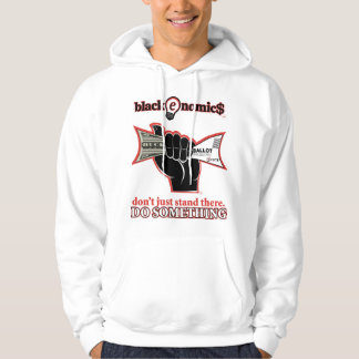 Sweat à capuche blanc "Buck and Ballot" pour homme