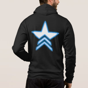 Sweat à capuche Blue Star Commander