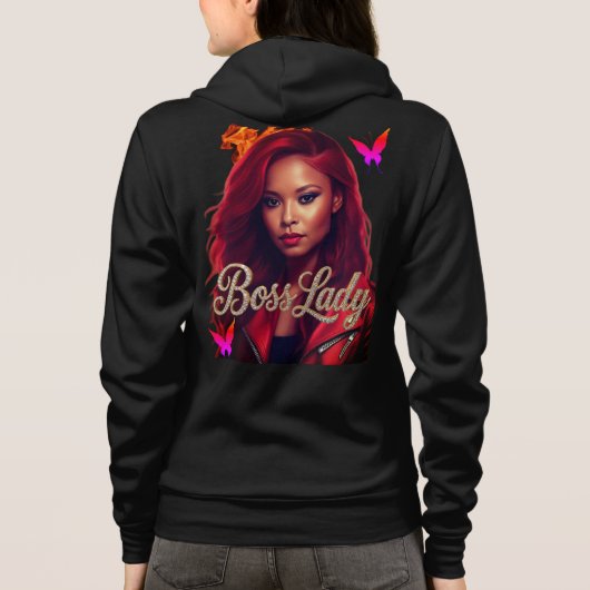 Sweat à capuche Boss Lady Fire (Dos)