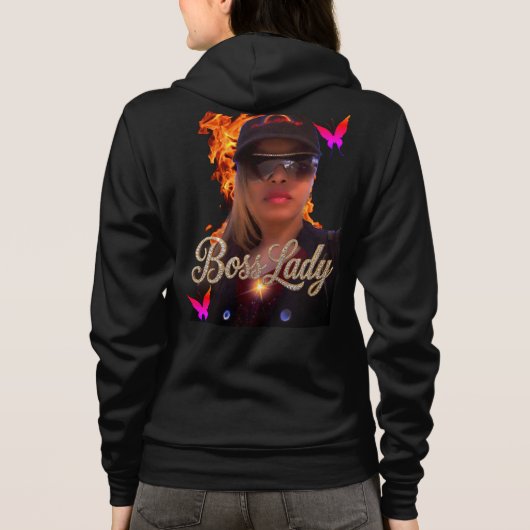 Sweat à capuche Boss Lady Fire (Dos)