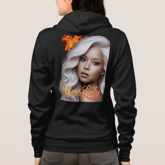 Sweat à capuche Boss Lady Fire (Dos)