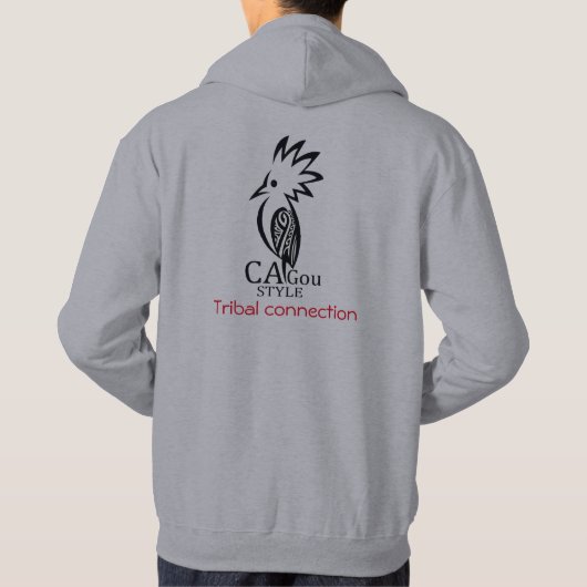 Sweat à capuche Cagou Style (Dos)