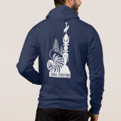 Sweat à capuche/Cagou Style/Tribal connection (Dos)