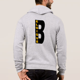 Sweat à capuche Canvas bruyère homme BELGIQUE