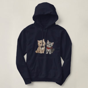 Sweat à capuche Chat Mignon Cadeau pour amateur