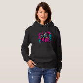 Sweat à capuche chat pour femmes de la mode de rue (Devant entier)