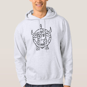 Sweat à capuche Clueless Bull Art