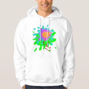 Sweat à capuche Color Splash