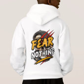 Sweat à capuche crâne Fear Nothing (Dos)