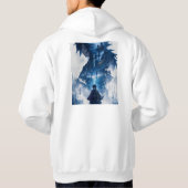 Sweat à capuche Dark Anime Figure – Dragon Bleu My (Dos)