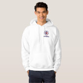 Sweat à capuche Dark Patriots Logo Hommes XL (Devant entier)