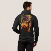 Sweat à capuche d'art de bande dessinée d'horreur (Dos entier)