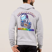 Sweat à capuche d'astronaute en gravité zéro (Dos)