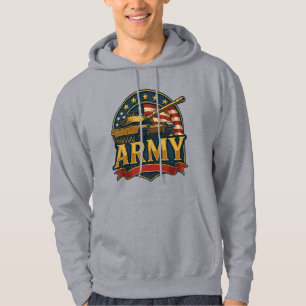 Sweat à capuche de char de l'armée