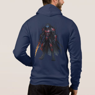 Sweat à capuche de guerrier loup-garou – Art hyper