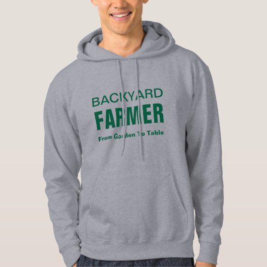Sweat à capuche de jardinage pour hommes (Devant)