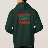 SWEAT À CAPUCHE DE NOËL (Dos)