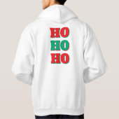 Sweat à capuche de Noël pour homme (Dos)
