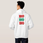 Sweat à capuche de Noël pour homme (Dos entier)
