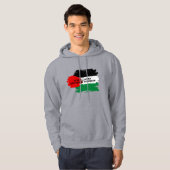 Sweat à capuche de résilience et de solidarité pal (Devant entier)