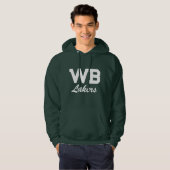 Sweat à capuche de West Bloomfield High School (Devant entier)