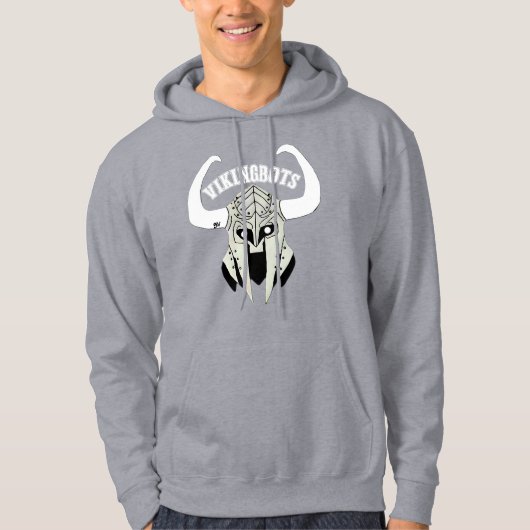 Sweat à capuche d'équipe de robotique (Devant)