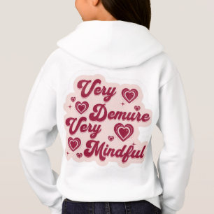 Sweat à capuche design Cœur Cutsey