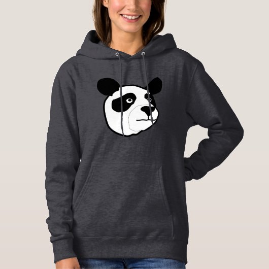 Sweat à capuche design Panda (Devant)